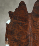 Dark Brindle Cowhide Rug #A48611