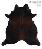 Brown with Red Cowhide Rug #A4914