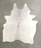Medium Grey Cowhide Rug #A49293