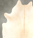 Ivory with Beige Cowhide Rug #A49406