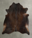 Chocolate Cowhide Rug #A49459