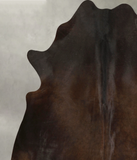 Chocolate Cowhide Rug #A49459