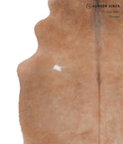Solid Brown Cowhide Rug #A4947