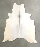 Light Grey Cowhide Rug #A49487
