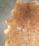 Light Caramel Cowhide Rug #A49514