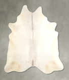 Ivory with Beige Cowhide Rug #A49518