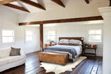 Ivory with Beige Cowhide Rug #A49518