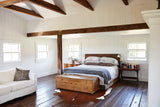 Brown and White Regular Cowhide Rug #A49649