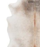 Grey with Beige Cowhide Rug #A4965