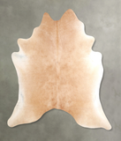 Beige Cowhide Rug #A49666