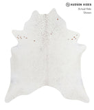 Salt and Pepper Black Cowhide Rug #A5020