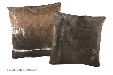 Chocolate Cowhide Pillow #A50262
