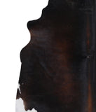 Chocolate and White Cowhide Rug #A5027