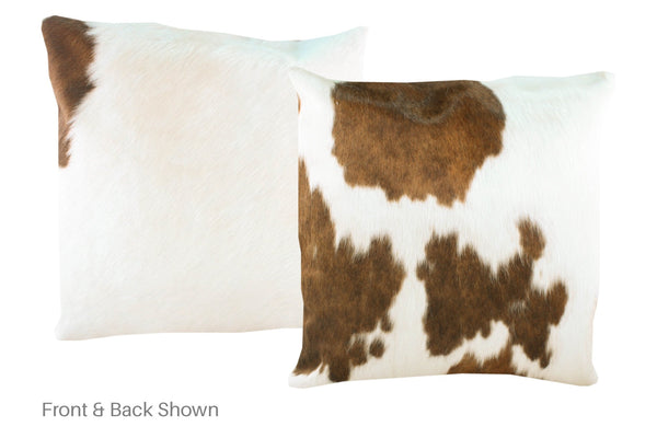 Chocolate Cowhide Pillow #A50320