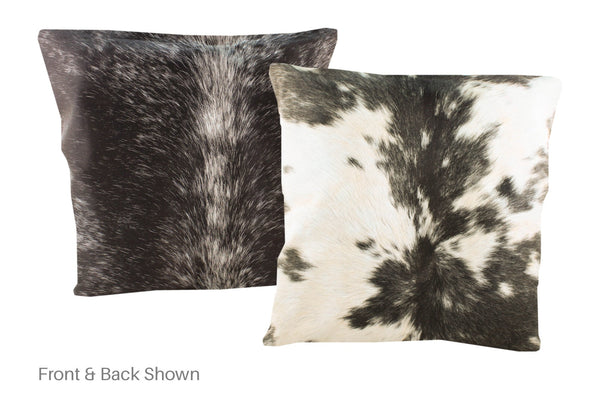 Black and White Cowhide Pillow #A50463