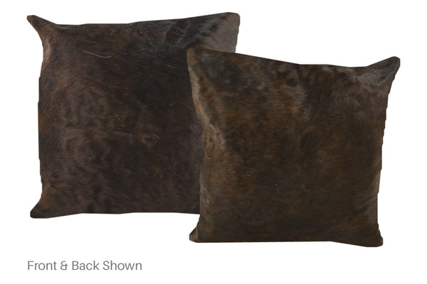 Chocolate Cowhide Pillow #A50630