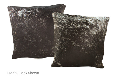 Black and White Cowhide Pillow #A51046