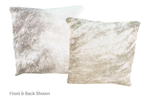 Grey Cowhide Pillow #A51082