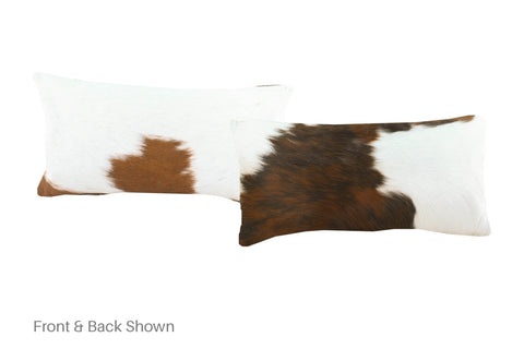 Tricolor Cowhide Pillow #A51584