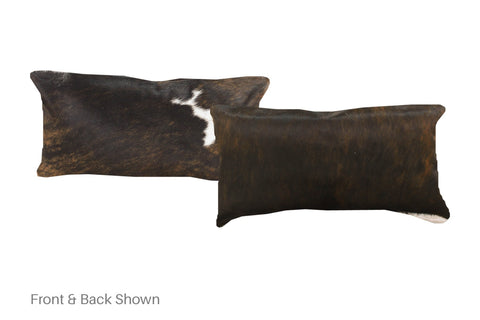 Tricolor Cowhide Pillow #A51589