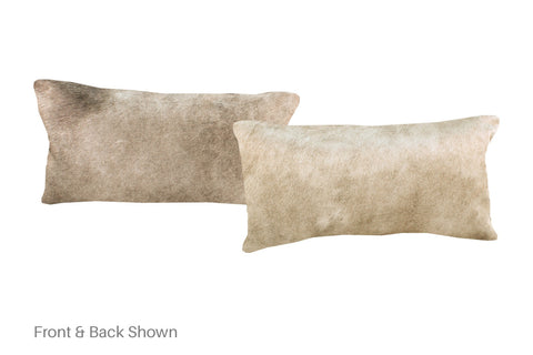 Taupe Cowhide Pillow #A51752