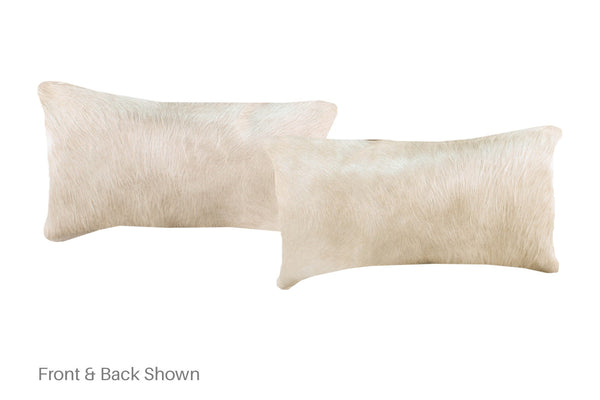 Champagne Cowhide Pillow #A51805