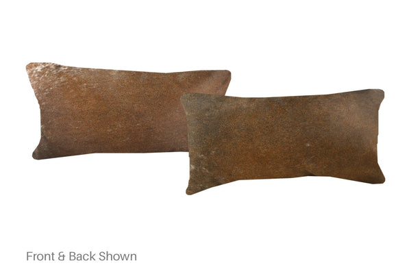 Chocolate Cowhide Pillow #A51817