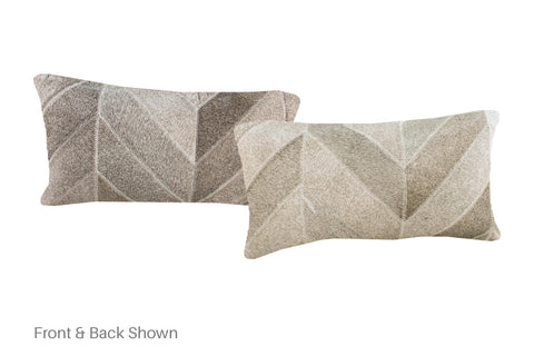 Patchwork Cowhide Pillow #A51827