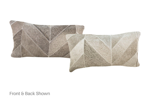 Patchwork Cowhide Pillow #A51836
