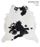 Black and White Cowhide Rug #A5186