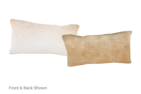 Caramel Cowhide Pillow #A51894