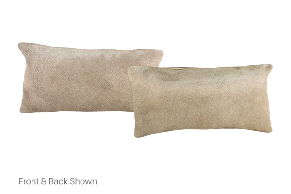 Grey Cowhide Pillow #A51943