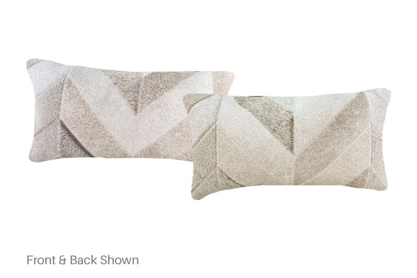 Patchwork Cowhide Pillow #A51973