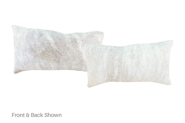 Grey Cowhide Pillow #A51995