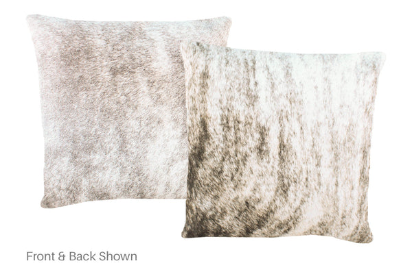 Grey Cowhide Pillow #A52209