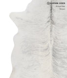 Grey Brindle Cowhide Rug #A5221