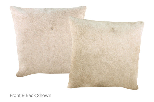 Champagne Cowhide Pillow #A52215