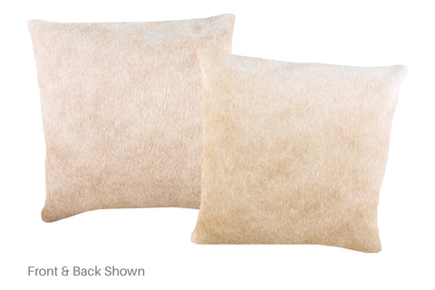 Caramel Cowhide Pillow #A52259