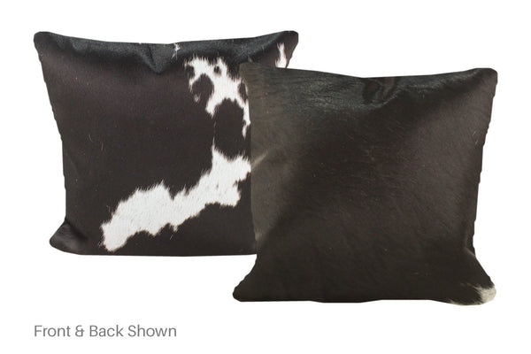 Black and White Cowhide Pillow #A52267