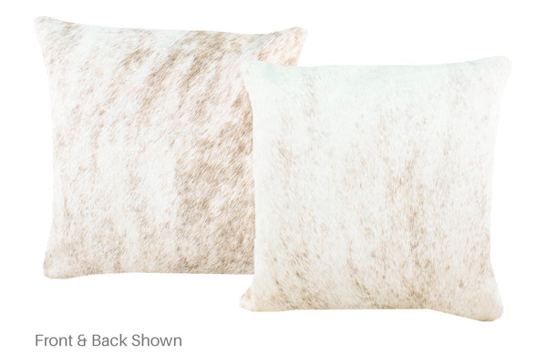 Light Brindle Cowhide Pillow #A52298