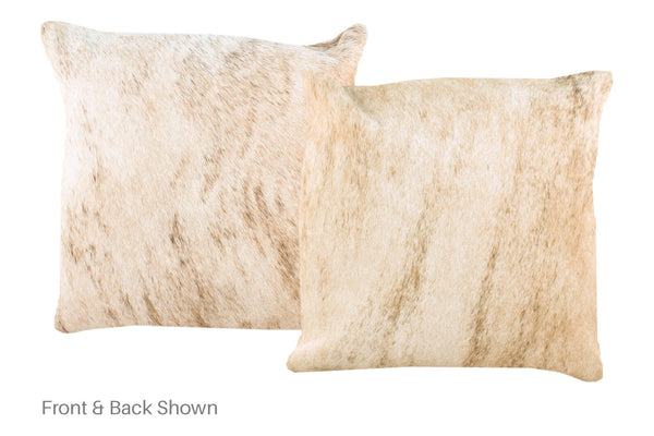 Light Brindle Cowhide Pillow #A52326