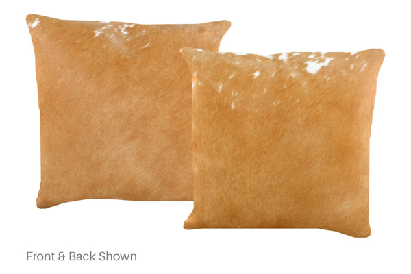 Beige Cowhide Pillow #A52454