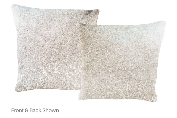 Grey Cowhide Pillow #A52488