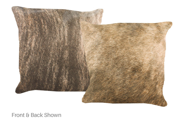 Light Brindle Cowhide Pillow #A52517