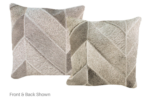 Patchwork Cowhide Pillow #A52610
