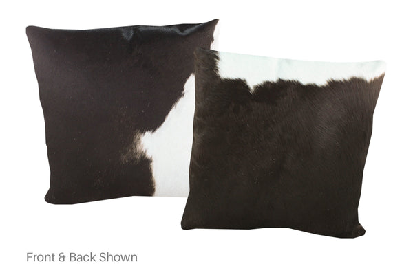 Black and White Cowhide Pillow #A52813