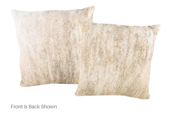 Light Brindle Cowhide Pillow #A52880