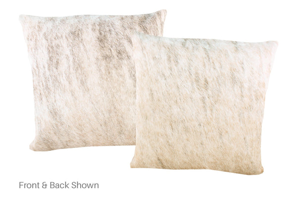 Light Brindle Cowhide Pillow #A52936