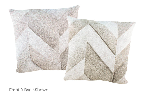 Patchwork Cowhide Pillow #A52965