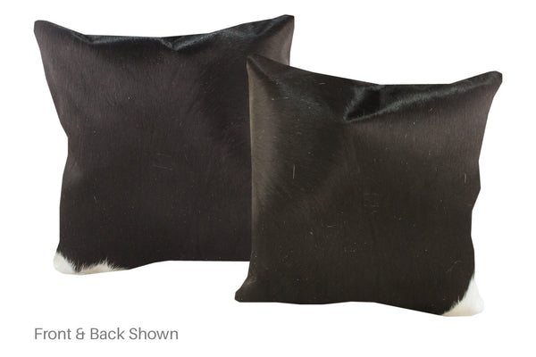 Black and White Cowhide Pillow #A53034